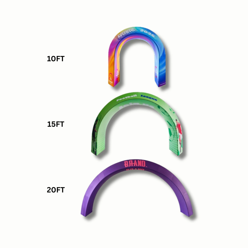 3D Semi Circular Arch Display - Image 2